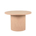 LABEL51 Salontafel Oliva - Naturel - Eiken - 60 cm - Rond-Salontafels-LABEL51
