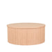 LABEL51 Salontafel Oliva Naturel Eiken 70 cm Rond 70x70x30 cm-Salontafels-LABEL51