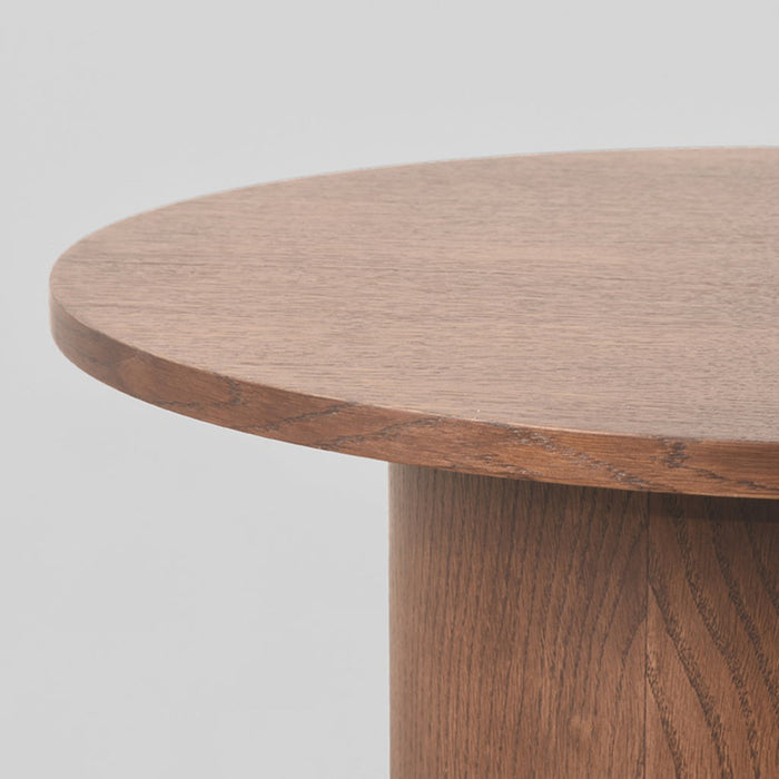 LABEL51 Salontafel Oliva Walnoot Eiken 60 cm Rond 60x60x40 cm-Salontafels-LABEL51