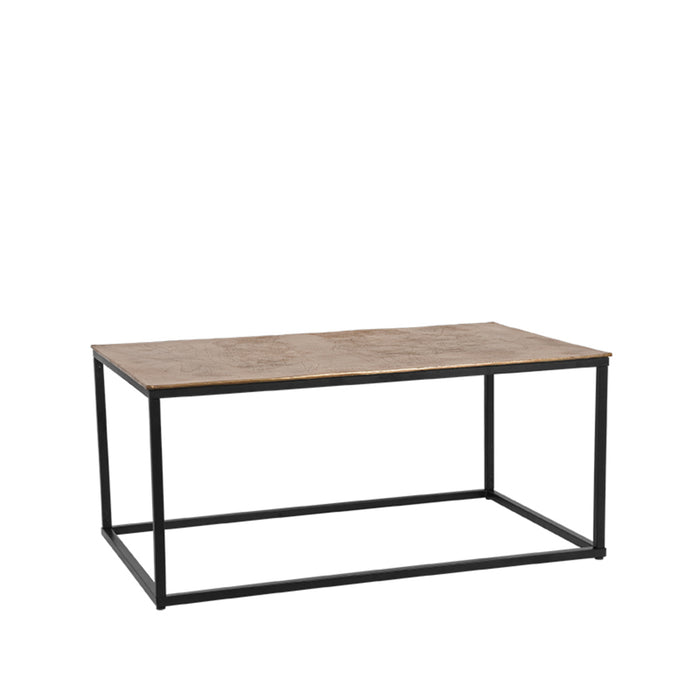 LABEL51 Salontafel Pride - Antiek Goud - Metaal - 100 cm-Salontafels-LABEL51