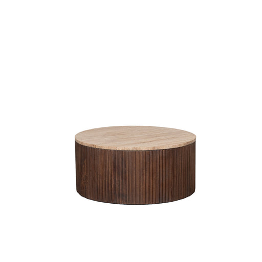 LABEL51 Salontafel Ribble Travertin 50x50x30 cm-Salontafels-LABEL51