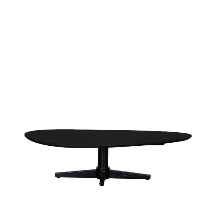 LABEL51 Salontafel Rosie Zwart Mangohout 140 cm 140x75x36 cm-Salontafels-LABEL51