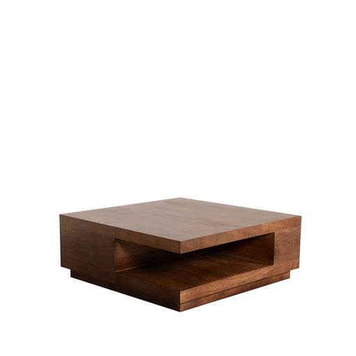 LABEL51 Salontafel Square Nature Smooth 80x80x30 cm-Salontafels-LABEL51