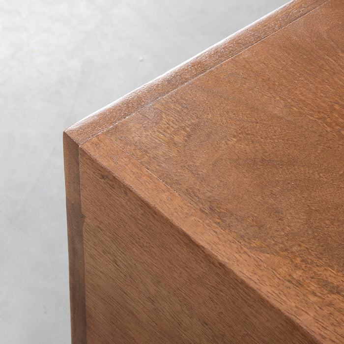 LABEL51 Coffee Table Square - Nature Smooth - Mango Wood - 80 cm