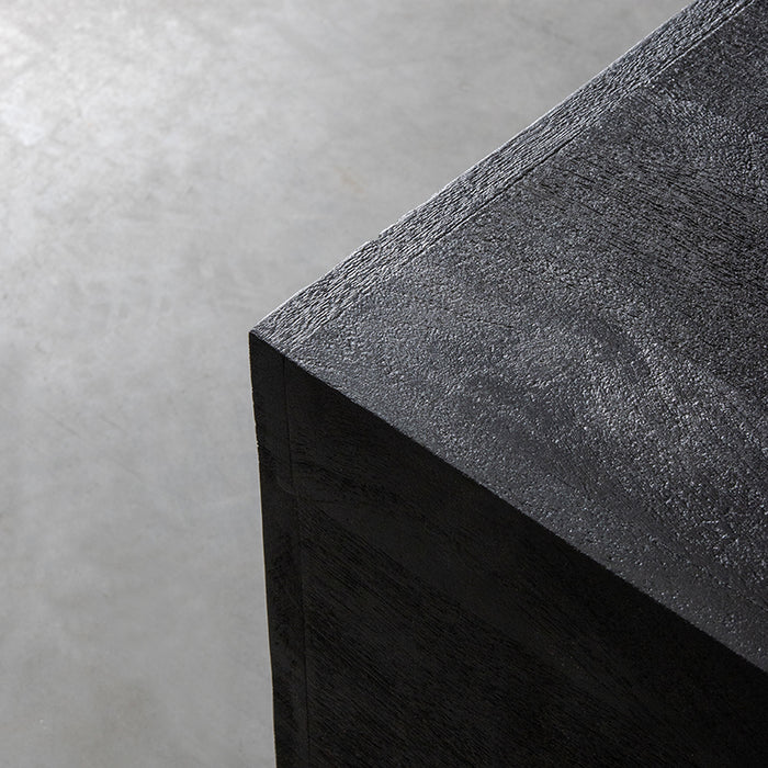 LABEL51 Coffee Table Square - Black - Mango Wood - 80 cm
