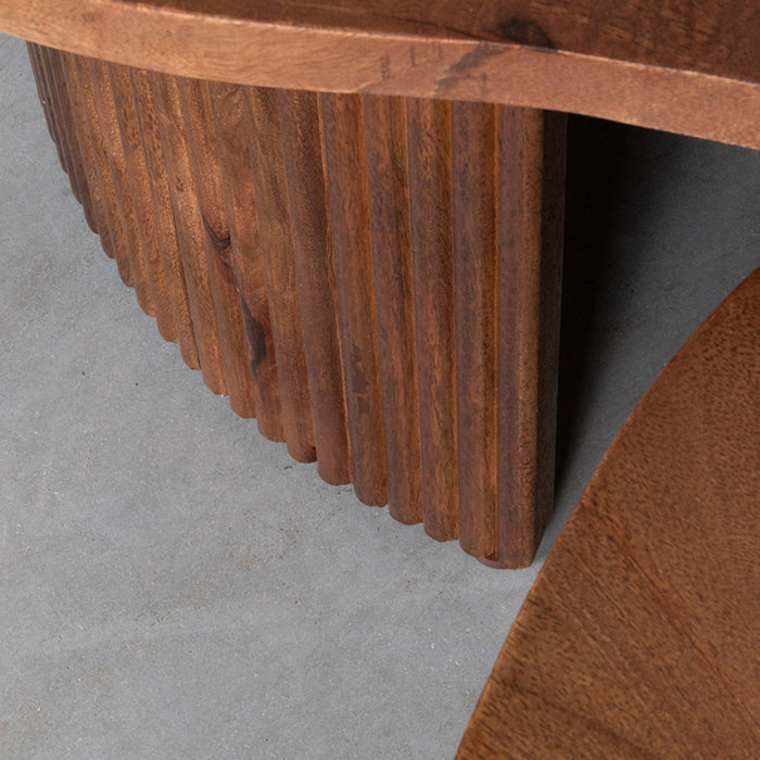 LABEL51 Salontafel Timon - Nature Smooth - Mangohout - 100 cm-Salontafels-LABEL51
