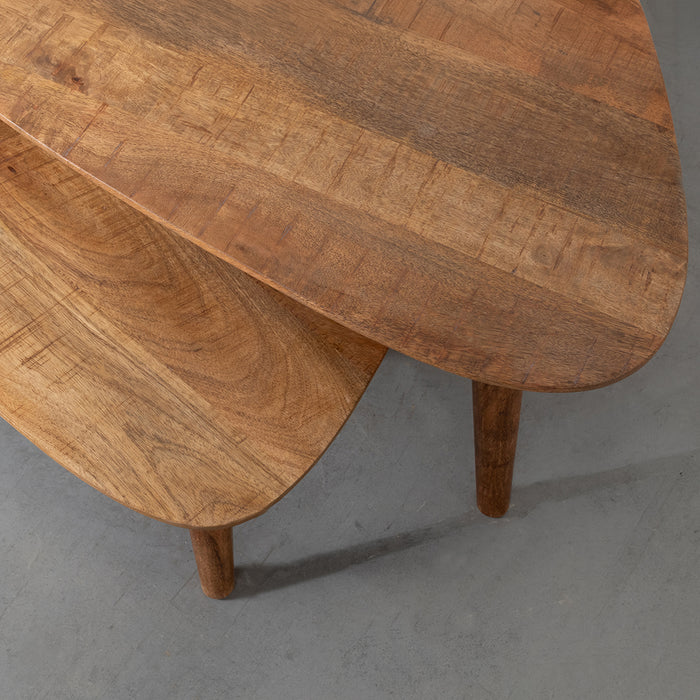 LABEL51 Coffee table Gregg Mango wood Natural 110x64