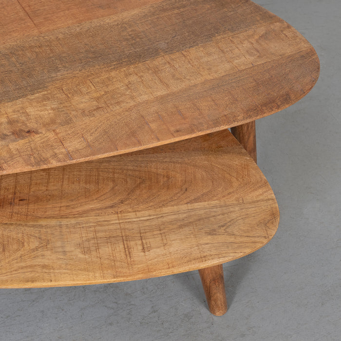 LABEL51 Coffee table Gregg Mango wood Natural 110x64