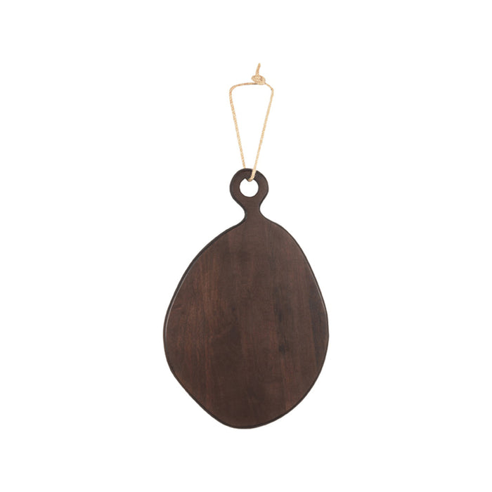 LABEL51 Serveerplank - Espresso - Mangohout - One Size-Wanddecoratie-LABEL51