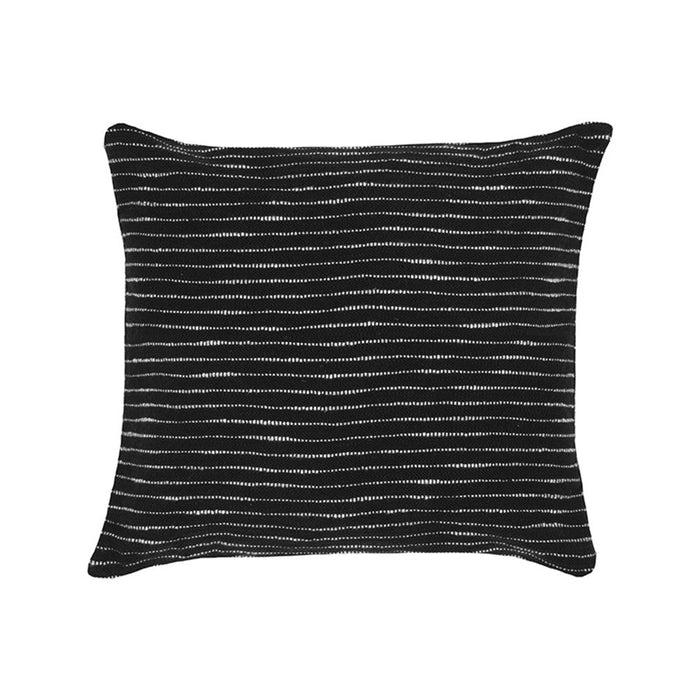 LABEL51 Sierkussen Geweven - Zwart - Katoen - 45x45 cm-Kussens-LABEL51
