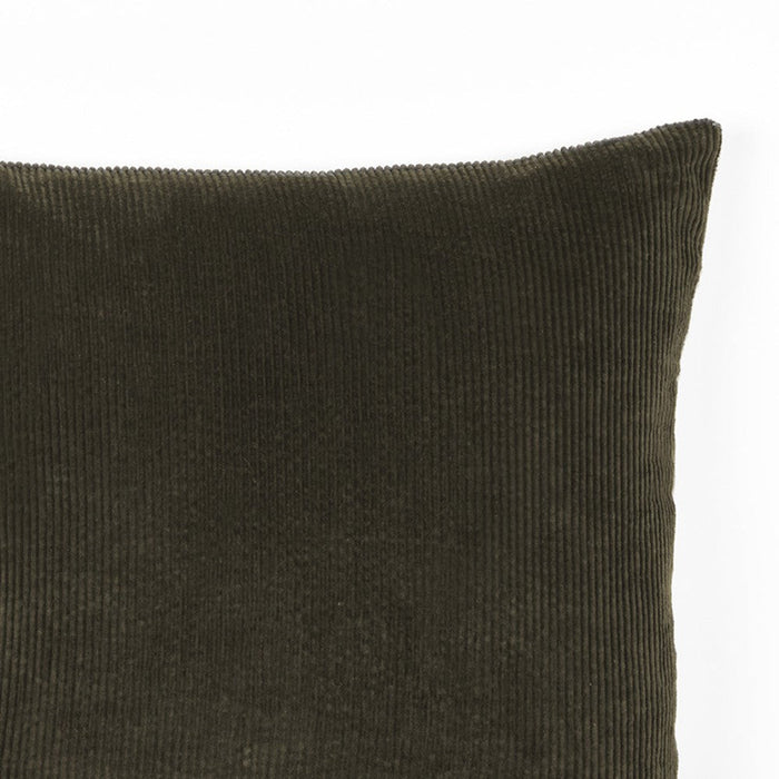 LABEL51 Sierkussen Rib - Army green - Katoen-Decoratief kussen-LABEL51