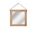 LABEL51 Spiegel - Naturel - Mangohout - 60x60 cm-Spiegels-LABEL51