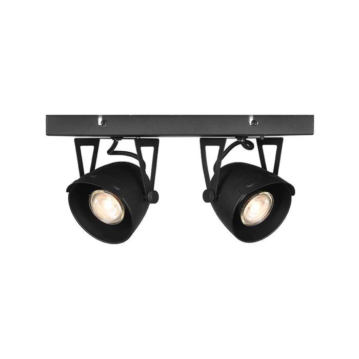 LABEL51 Spot Cap - Zwart - Metaal - 2-Lichts-Spots-LABEL51