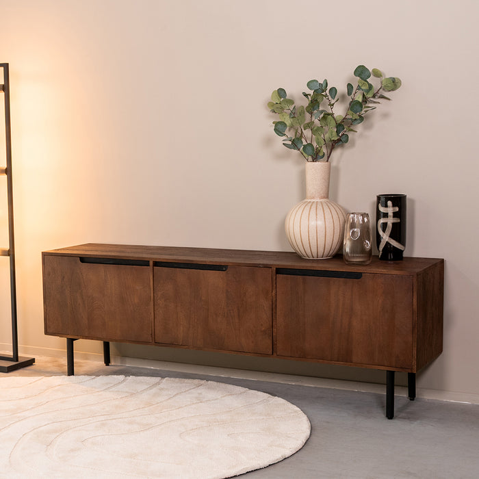 LABEL51 TV-Möbel Rio - Espresso - Mangoholz - 180 cm