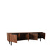 LABEL51 TV-meubel Rio Espresso Mangohout 220x40x60 cm-TV-meubels-LABEL51