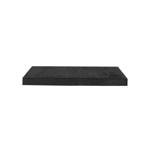 LABEL51 Tafelblad Straight Edge Zwart Mangohout 70x70x5 cm-Vierkante tafelbladen-LABEL51