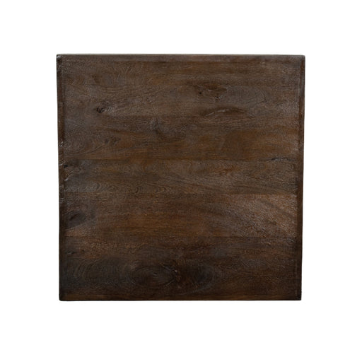 LABEL51 Tafelblad Vierkant Espresso 70x70x5 cm-Vierkante tafelbladen-LABEL51