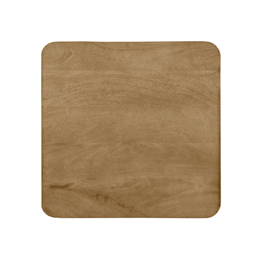 LABEL51 Tafelblad Vierkant Sloppy Naturel 70x70x3 cm-Organische tafelbladen-LABEL51