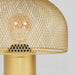 LABEL51 Tafellamp Fungo - Goud - Metaal - 1-Lichts-Tafellampen-LABEL51