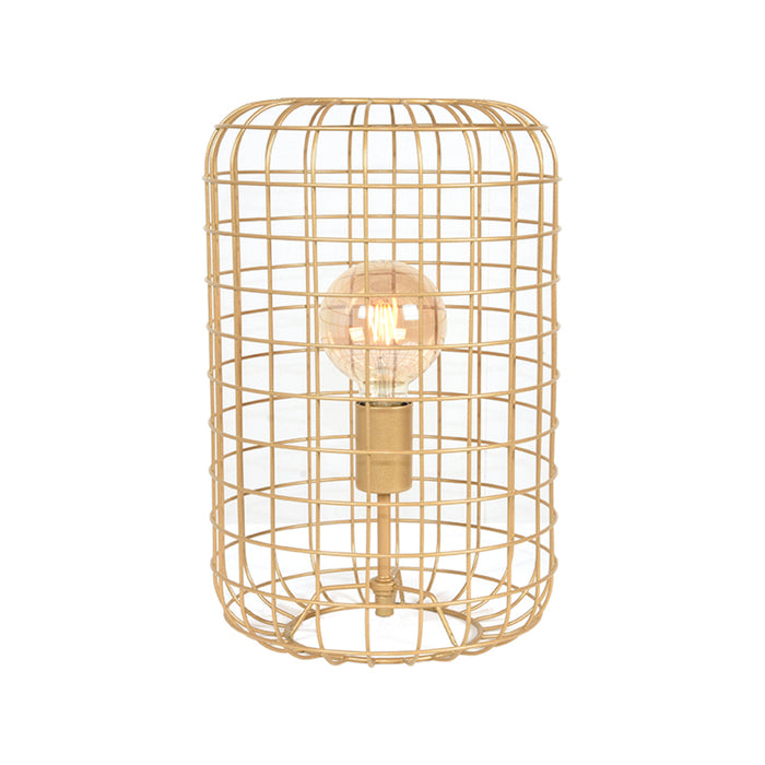 LABEL51 Tafellamp Solido Metaal Goud 26x26x40 cm-Tafellampen-LABEL51