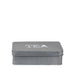LABEL51 Theedoos Antiek Grijs Metaal - 27x19x8 cm-Opbergdozen en manden-LABEL51