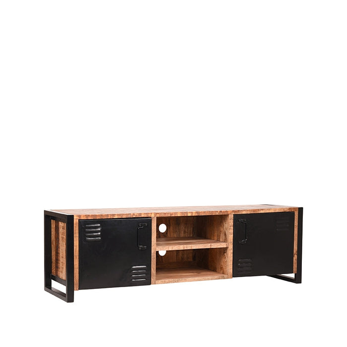 LABEL51 Tv-meubel Brussels - Rough - Mangohout - One Size-TV-meubels-LABEL51