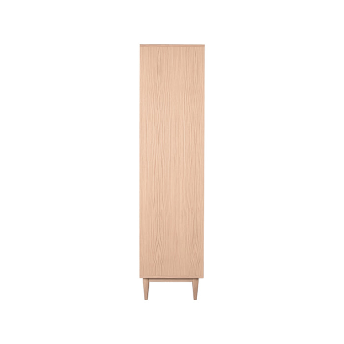 LABEL51 Vitrinekast Jule - Naturel - Eiken - One Size-Vitrinekasten-LABEL51
