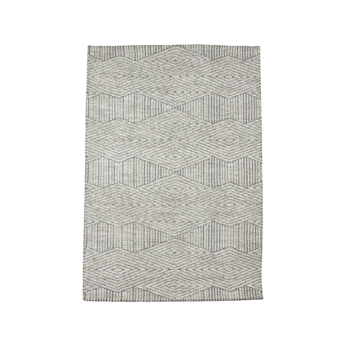 LABEL51 Vloerkleden Cosy - Grijs - Polyester - 160x230 cm-Rechthoekige vloerkleden-LABEL51