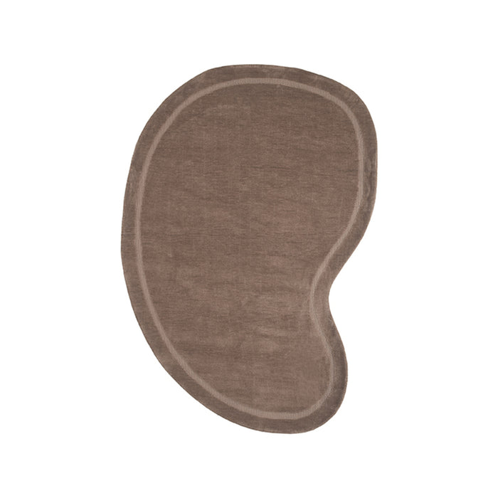 LABEL51 Vloerkleden Mody - Taupe - Polyester - 160x230 cm - Organisch-Rechthoekige vloerkleden-LABEL51