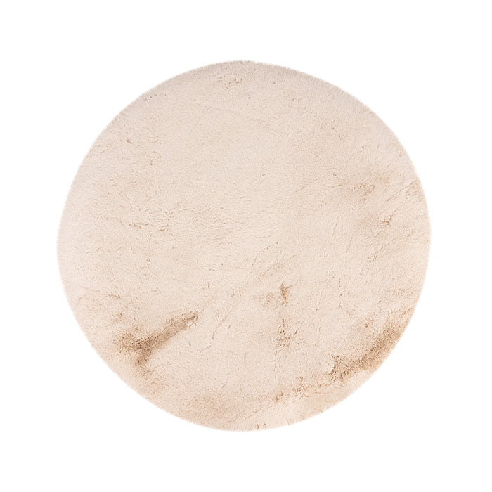 LABEL51 Vloerkleed 200x200 Indy Beige Polyester-Ronde vloerkleden-LABEL51