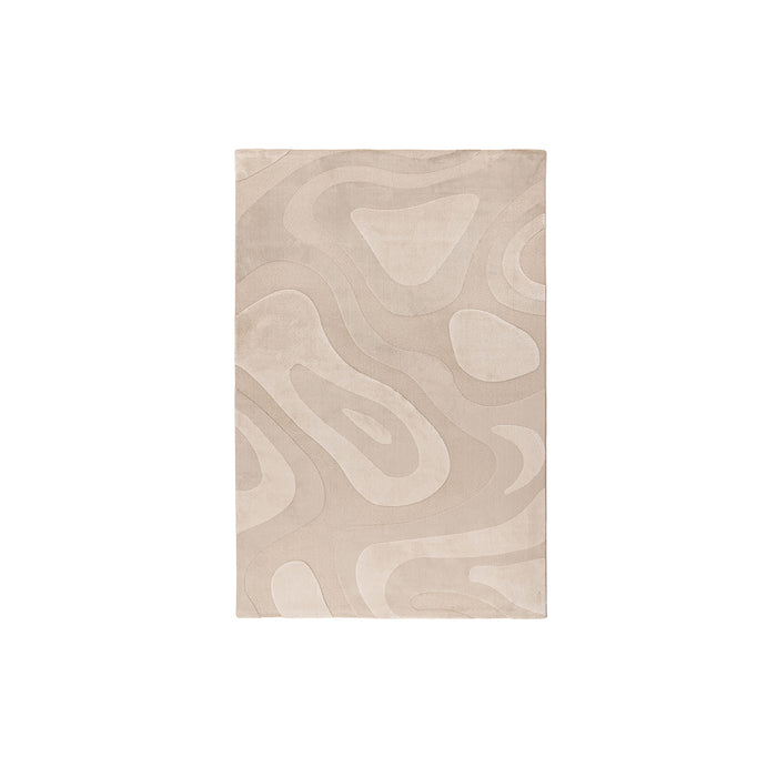 LABEL51 Vloerkleed 230x160 Gamo Ivoor Polyester-Rechthoekige vloerkleden-LABEL51