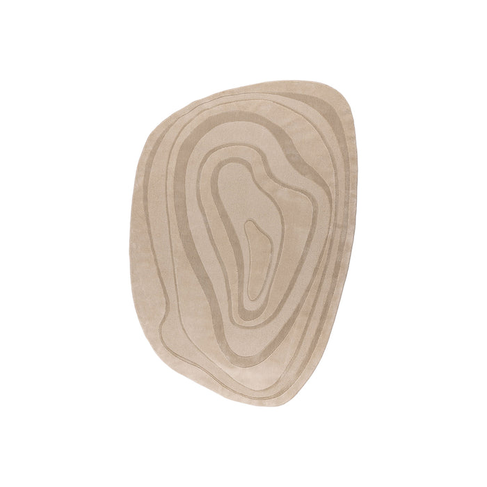 LABEL51 Vloerkleed 230x160 Vinto Beige Polyester-Rechthoekige vloerkleden-LABEL51