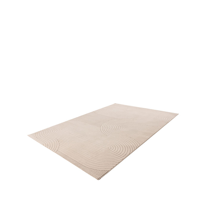 LABEL51 Vloerkleed 290x160 Lavita Taupe Polyester-Rechthoekige vloerkleden-LABEL51