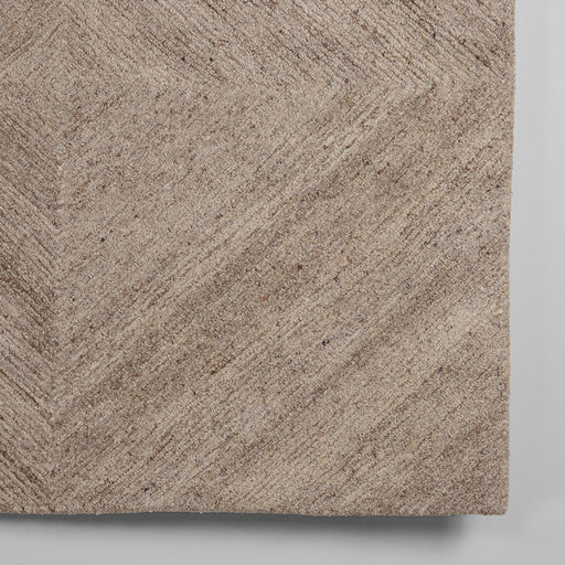 LABEL51 Vloerkleed Blendy Taupe Wol 200x300 cm-Rechthoekige vloerkleden-LABEL51
