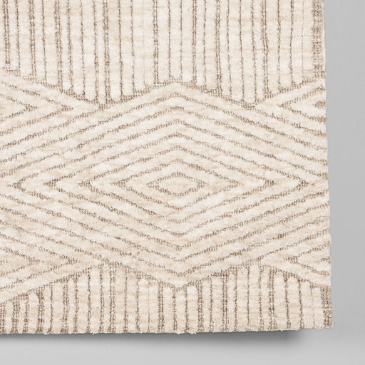 LABEL51 Vloerkleed Cosy Taupe Polyester 160x230 cm-Rechthoekige vloerkleden-LABEL51