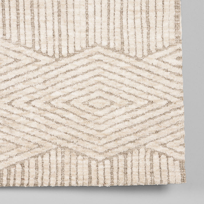 LABEL51 Vloerkleed Cosy Taupe Polyester 160x230 cm-Rechthoekige vloerkleden-LABEL51
