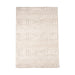 LABEL51 Cosy vloerkleed in taupe, 200x300 cm, met een hoog-laag ruitenpatroon van zacht polyester.