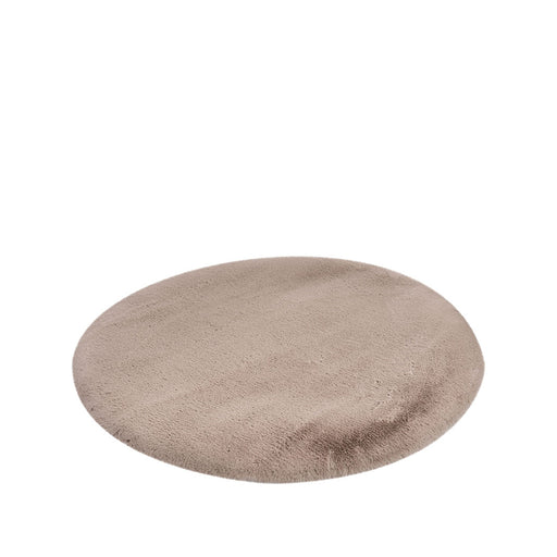 LABEL51 Vloerkleed Indy Taupe Rond 200 cm-Ronde vloerkleden-LABEL51