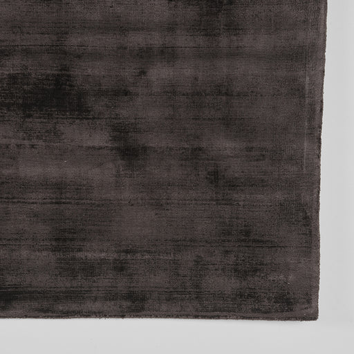 LABEL51 Vloerkleed Velvy Antraciet Viscose 200x300 cm-Rechthoekige vloerkleden-LABEL51