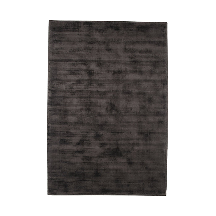 LABEL51 Vloerkleed Velvy Antraciet Viscose 200x300 cm-Rechthoekige vloerkleden-LABEL51