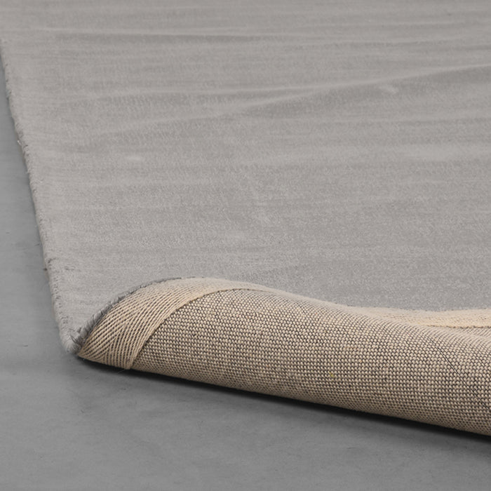 LABEL51 Vloerkleed Velvy Grijs Viscose 160x230 cm-Rechthoekige vloerkleden-LABEL51