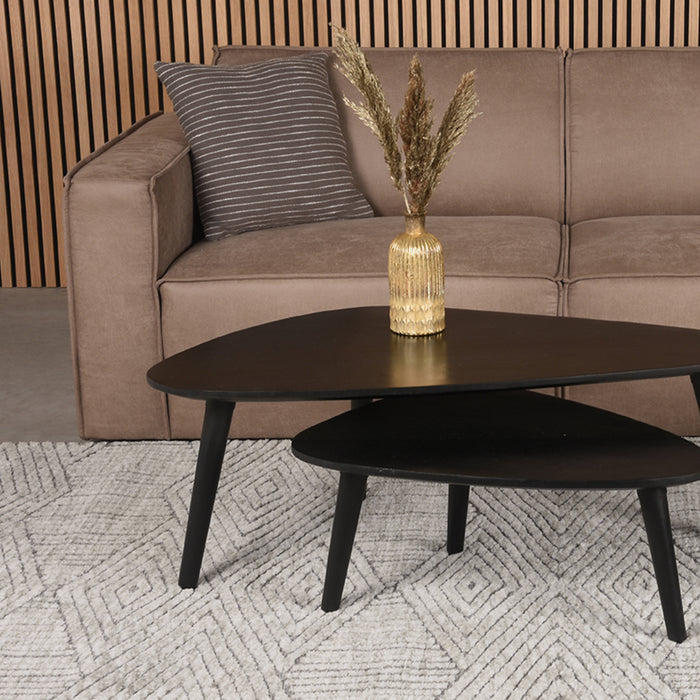 LABEL51 Vloerkleed Vloerkleden Cosy Grijs Polyester 200x300 cm-Rechthoekige vloerkleden-LABEL51