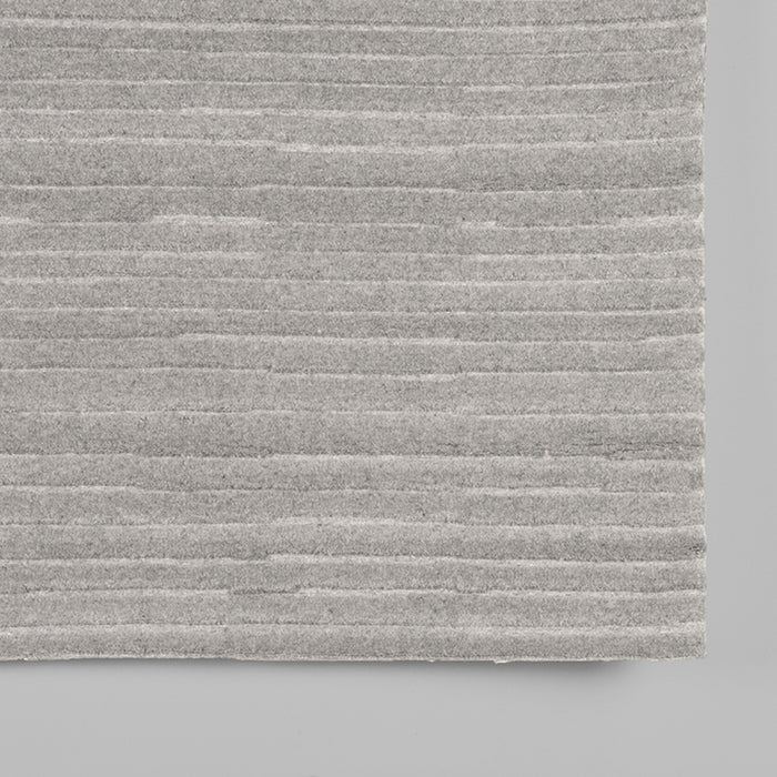 LABEL51 Vloerkleed Vloerkleden Luxy Grijs Wol 200x300 cm-Rechthoekige vloerkleden-LABEL51