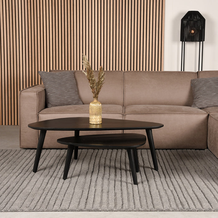 LABEL51 Vloerkleed Vloerkleden Luxy Grijs Wol 200x300 cm-Rechthoekige vloerkleden-LABEL51