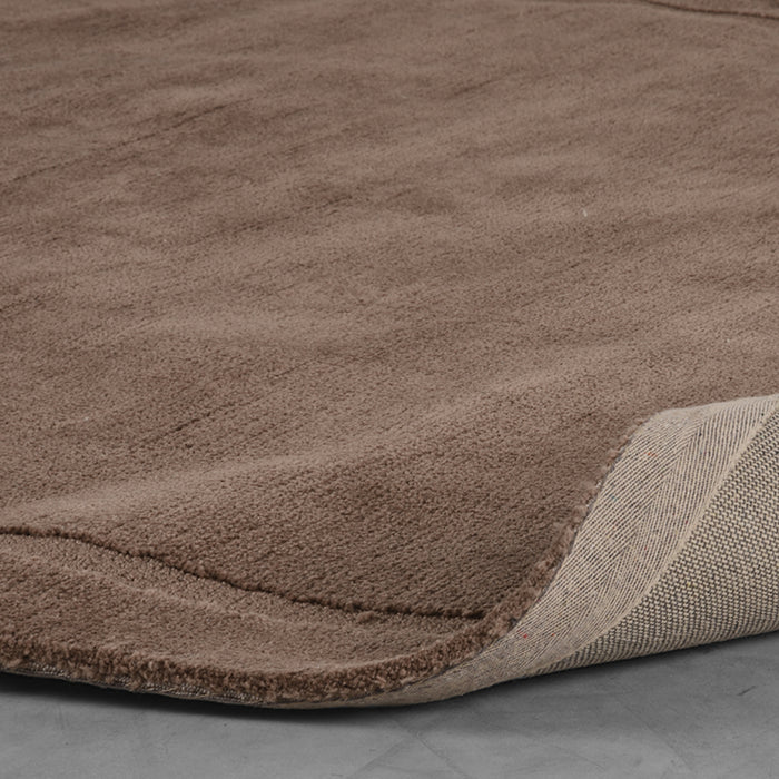 LABEL51 Vloerkleed Vloerkleden Mody Taupe Polyester 200x300 cm Organisch-Rechthoekige vloerkleden-LABEL51