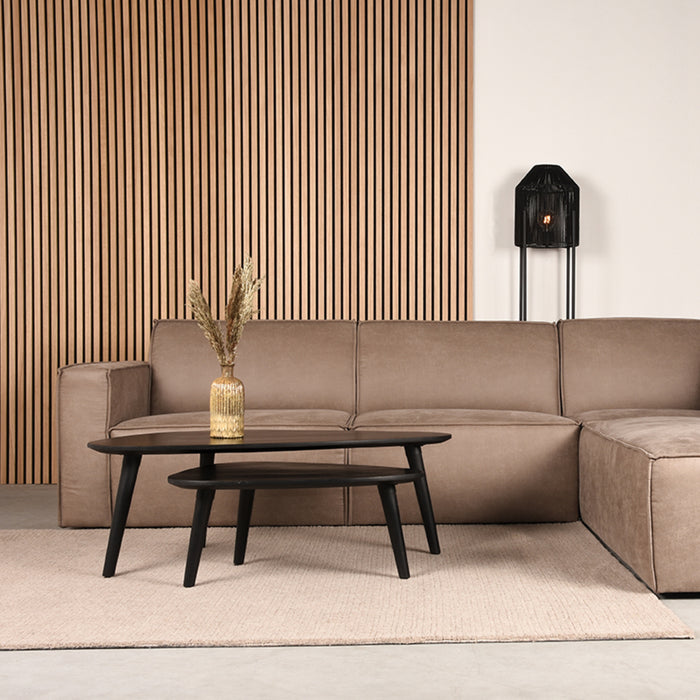 LABEL51 Vloerkleed Wolly Taupe Wol 200x300 cm-Rechthoekige vloerkleden-LABEL51