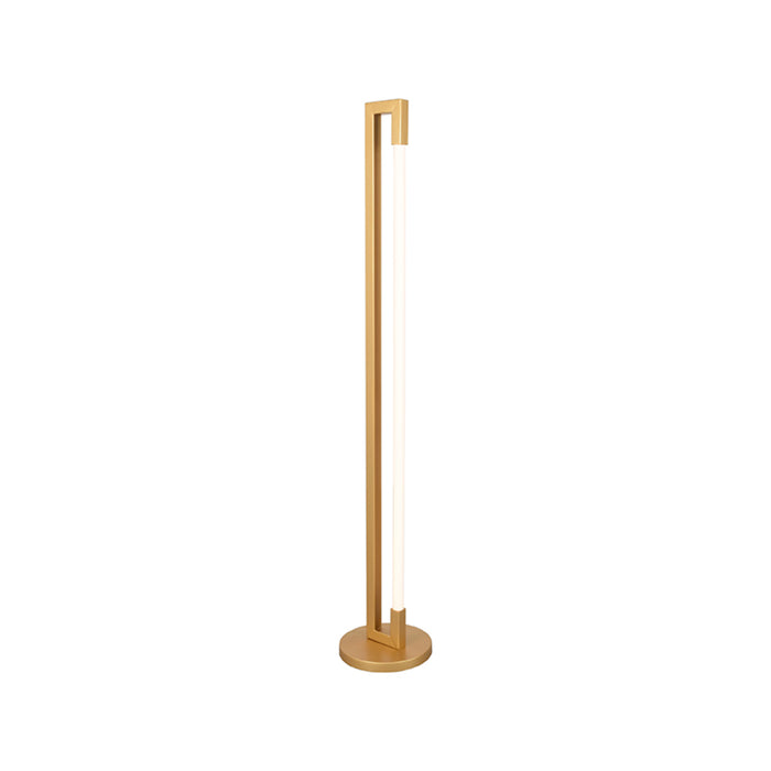 LABEL51 Vloerlamp Futuro Antiek Goud LED 23x23x130 cm-Vloerlampen-LABEL51