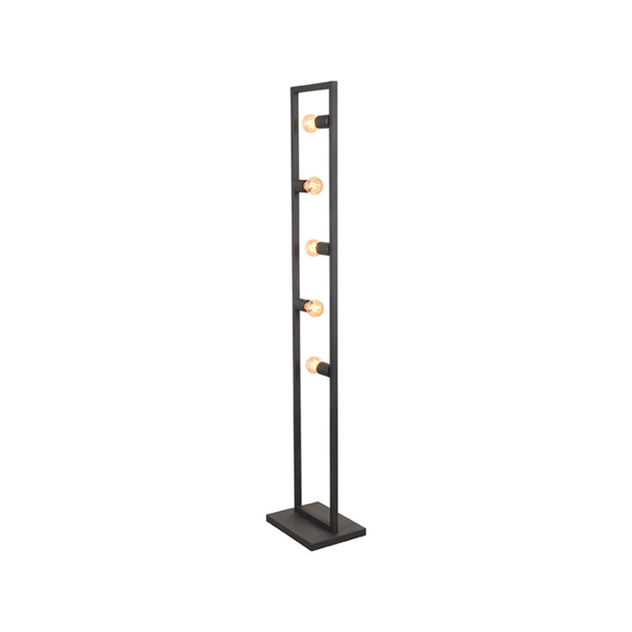 LABEL51 Quadrato Floor Lamp Black Metal - 35x25x160 cm