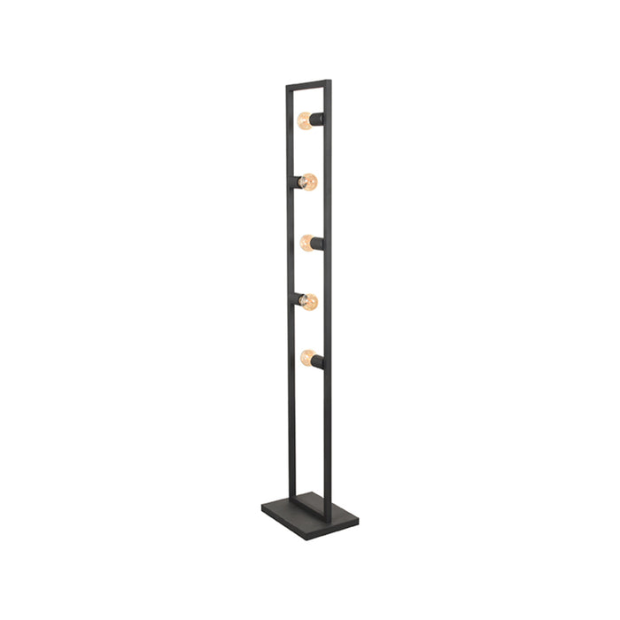 LABEL51 Quadrato Floor Lamp Black Metal - 35x25x160 cm