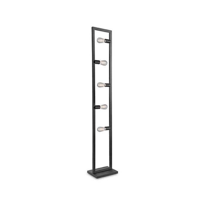 LABEL51 Vloerlamp Quadrato Zwart Metaal - 35x25x160 cm-Vloerlampen-LABEL51